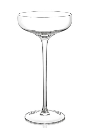 Бокал для шампанского блюдце 235мл MGline