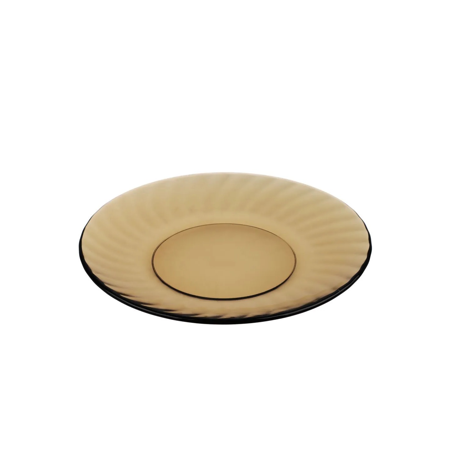 Тарелка d200мм дымчатое стекло Elica