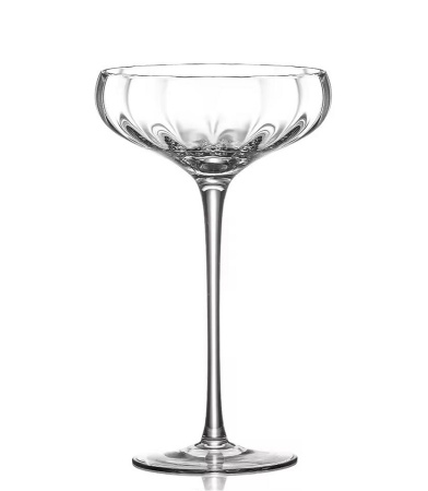 Бокал для шампанского блюдце 260мл MGline