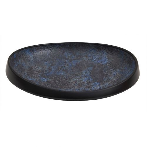 Блюдо меламиновое d230 h60мм "Blue mine"