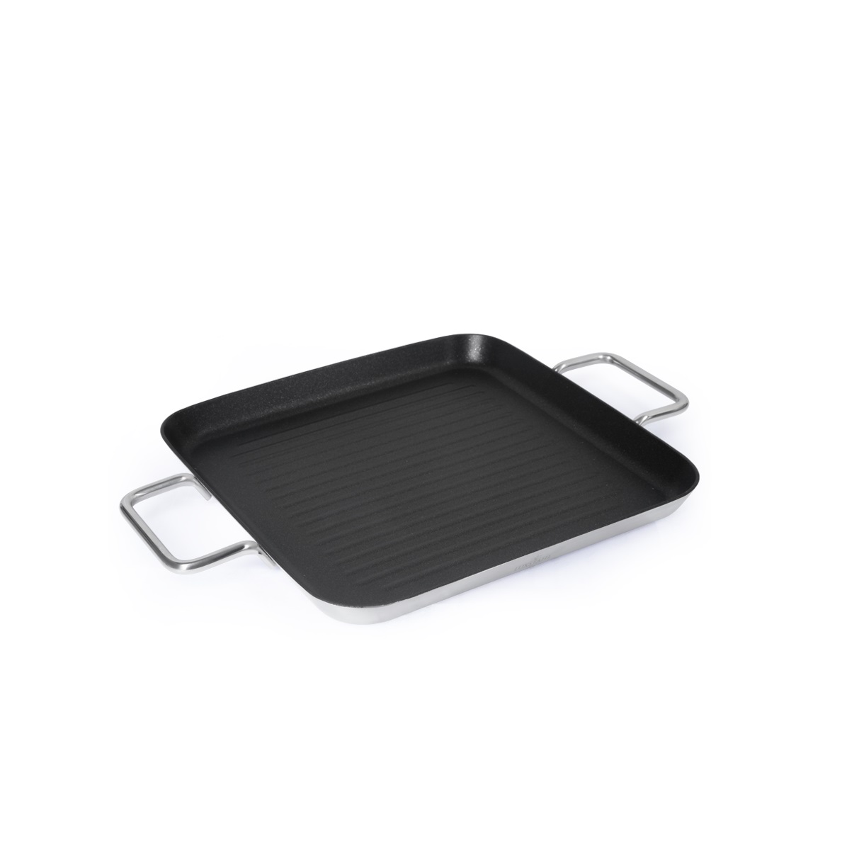 Сковорода-гриль нерж. антиприг. покрытие 260х260мм, индукция