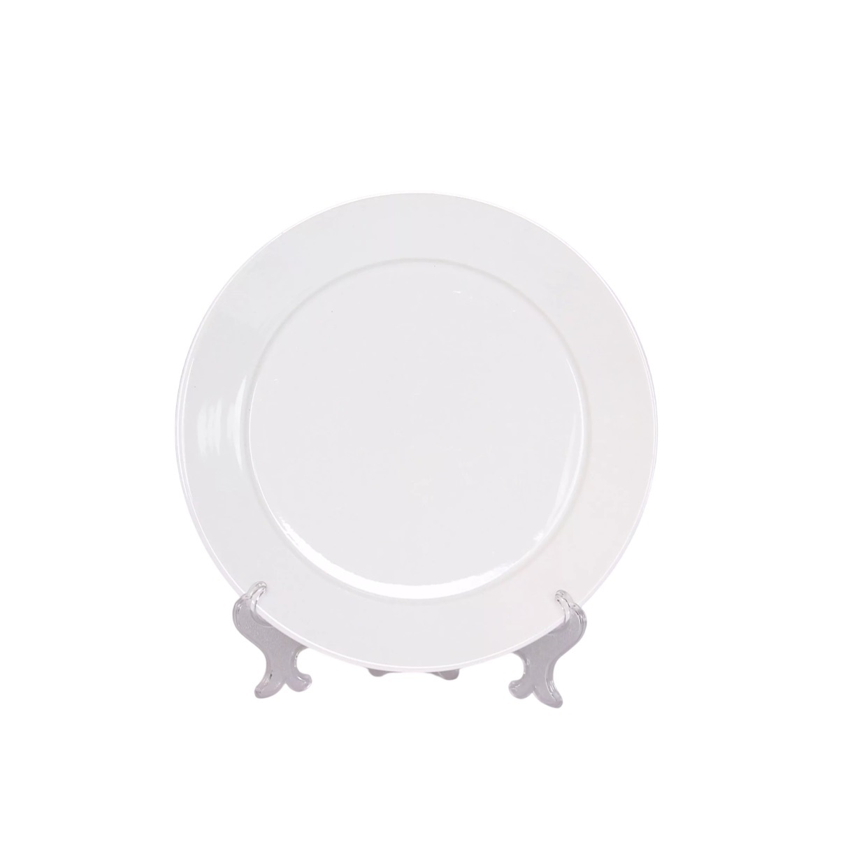 Тарелка мелкая d200мм Белье Соната фарфор