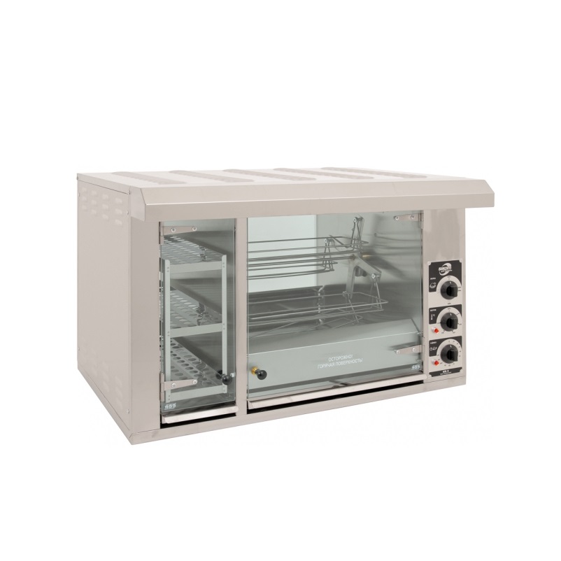 Гриль для кур Сиком МК-8.8В с тепловой витриной