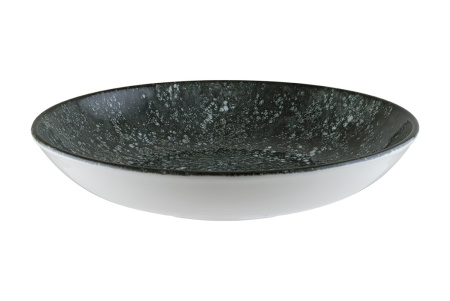 Тарелка глубокая d230мм 1000мл Черный Bonna