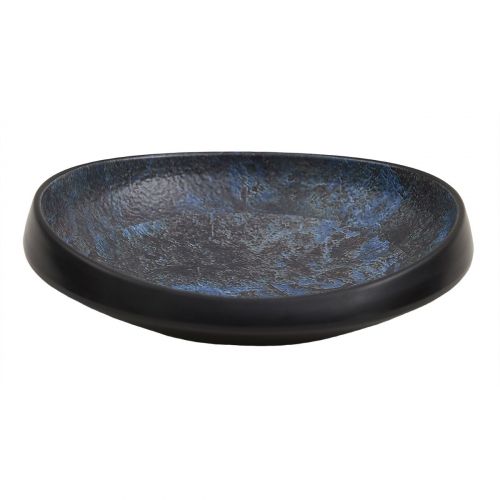 Блюдо меламиновое d160 h42мм "Blue mine"