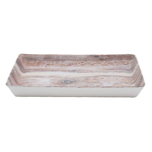 Блюдо меламиновое d530х325мм h65 "Birch"