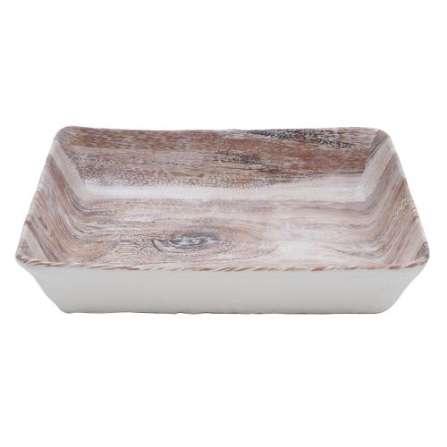 Блюдо меламиновое d325х265мм h65 "Birch"