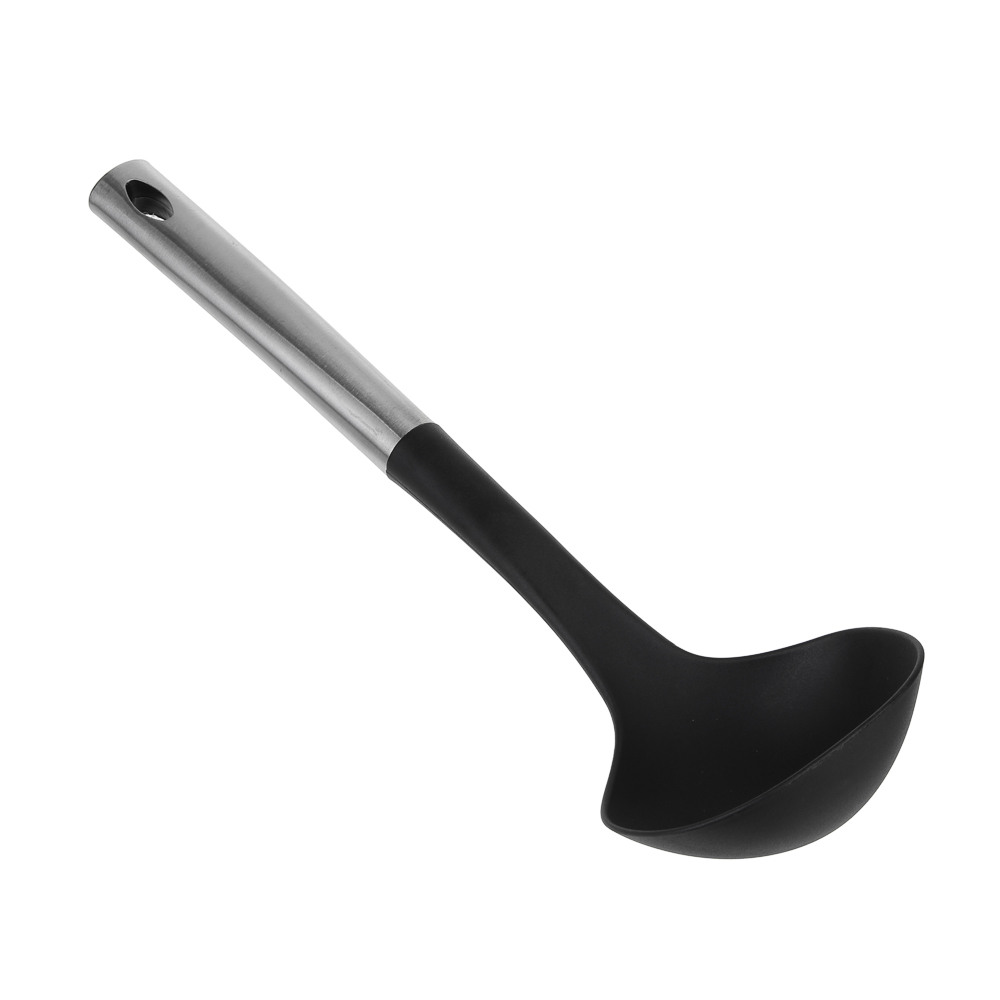 Половник для тефлона 100мл нержавеющая сталь/нейлон пищевой