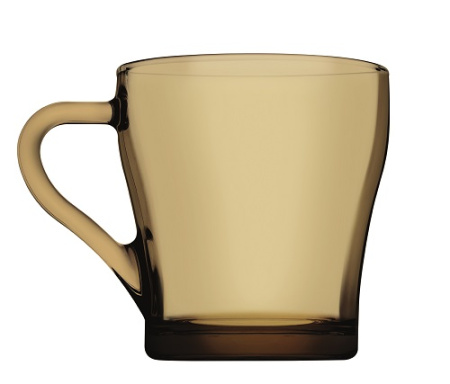 Кружка 260мл дымчатое стекло Крома