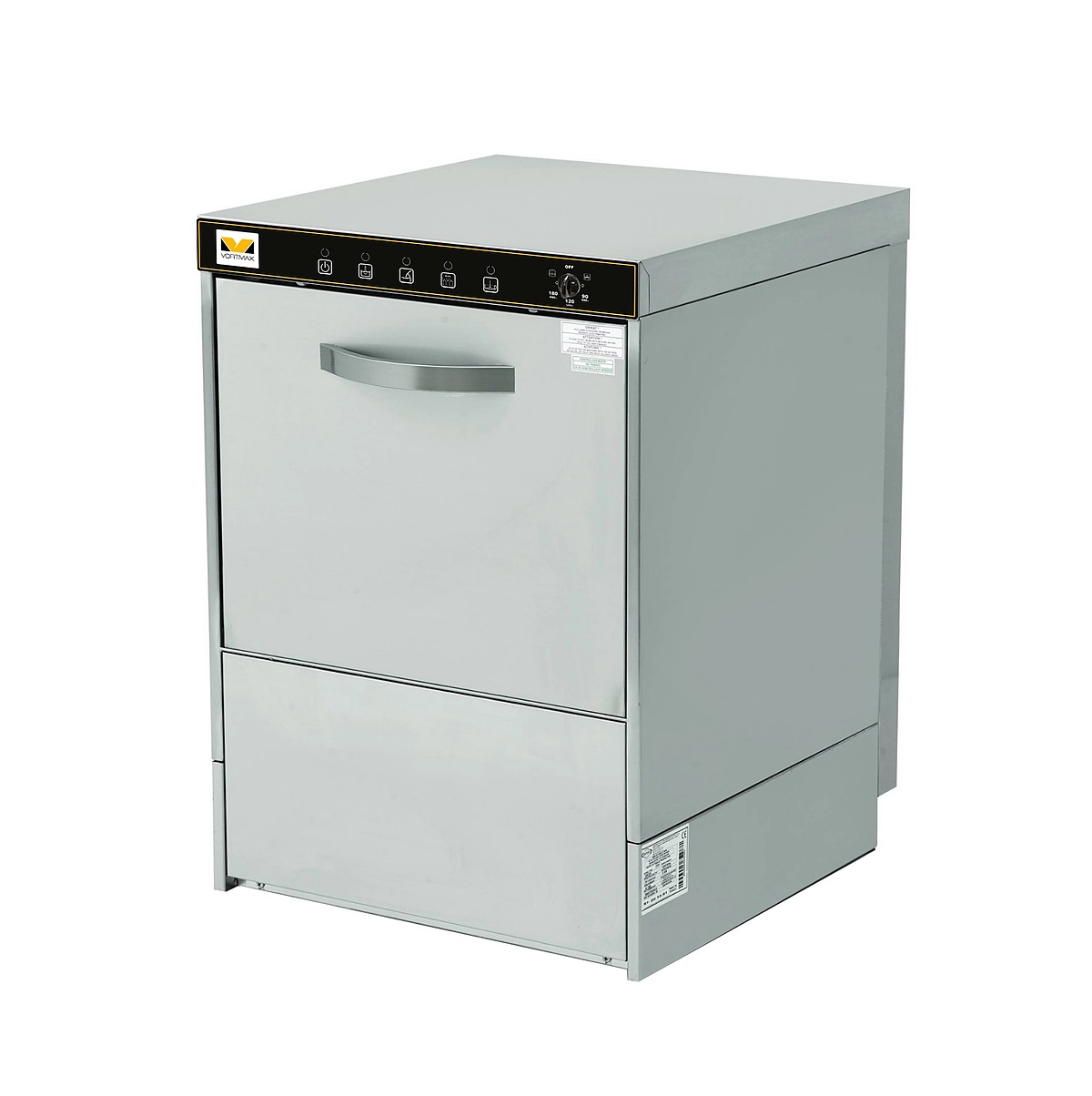 Машина посудомоечная фронтальная с дозаторами и помпой Vortmax EV-F500