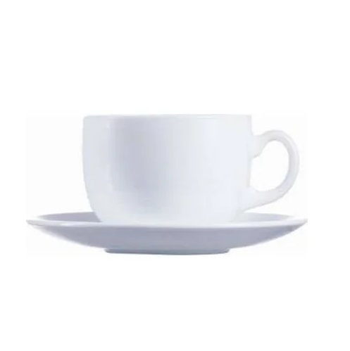 Чайная пара 220мл "Эволюция" Arcoroc, стеклокерамика