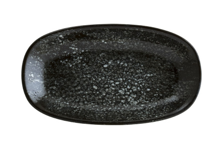 Блюдо овальное 240х140 Черный Bonna