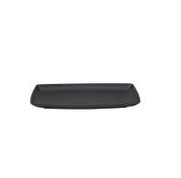 Блюдо тарелка меламиновая 290х140х27мм Black Finish P.L.