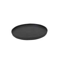 Блюдо тарелка меламиновая d270мм h20мм Black Finish P.L.