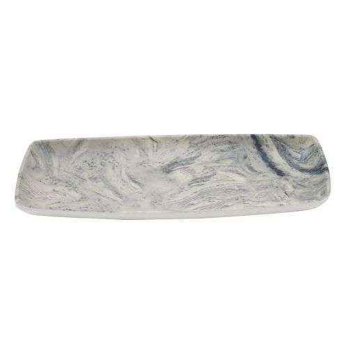 Блюдо меламиновое d240х110мм h26 "Streamer Grey"