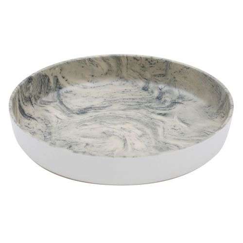 Блюдо меламиновое d204мм h43 "Streamer Grey"