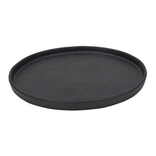 Блюдо тарелка меламиновое 210х20мм P.L. BLACK FINISH 81222114