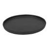 Блюдо тарелка меламиновое 210х20мм P.L. BLACK FINISH 81222114