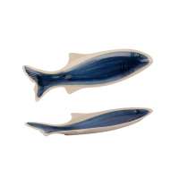 Блюдо "Рыба" 420х130х35мм керамика Frutti di Mare P.L.