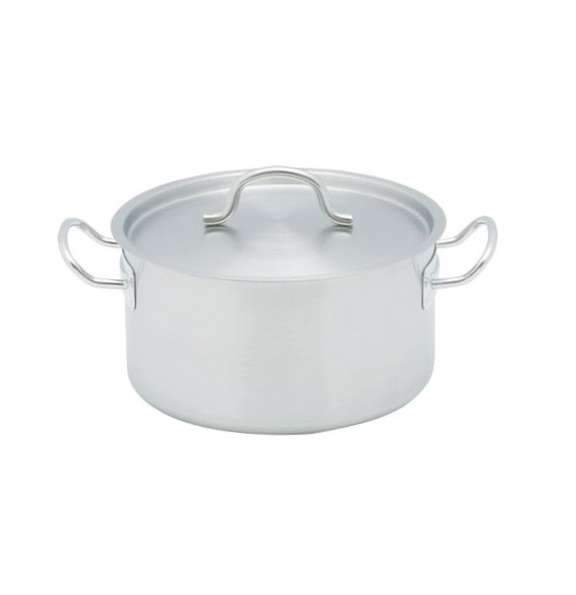 Кастрюля нержавеющая сталь 15л d320 h200мм  с крышкой низкая