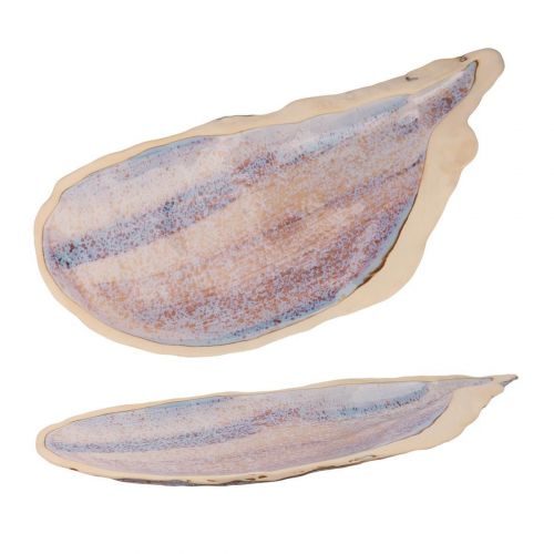 Блюдо ракушка d518х235мм керамика Frutti di Mare P.L.