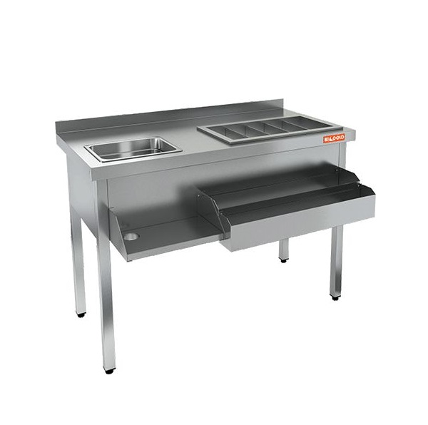 Барная станция открытая HICOLD НКС-12/6БПК