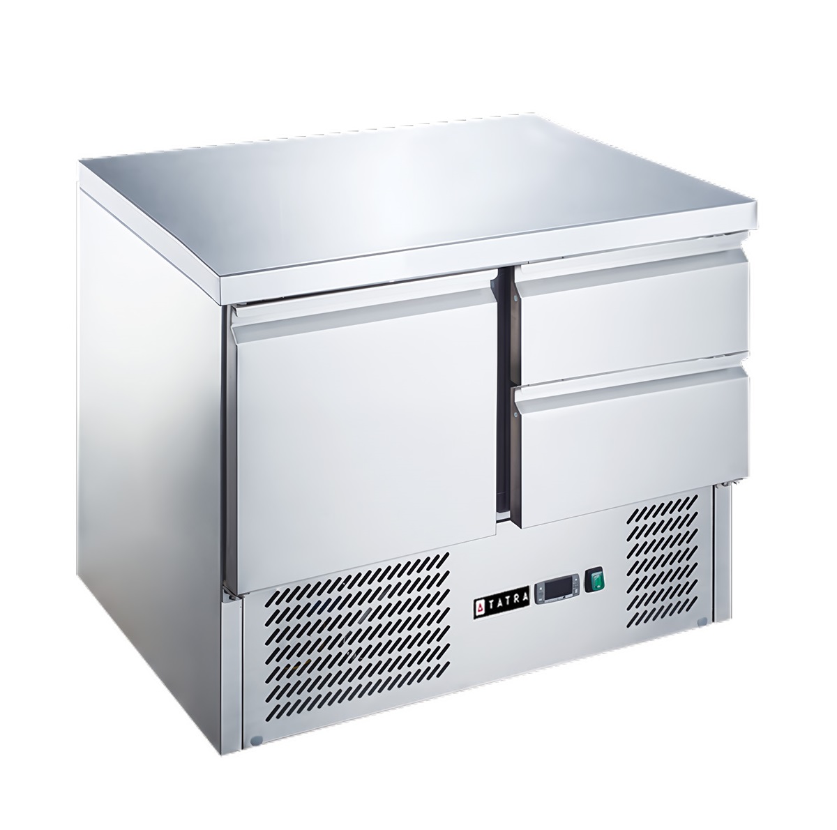 Стол холодильный TRTGNL1D2 TN без борта, дверь 2 ящика, +2...+8°C