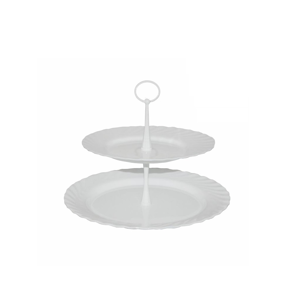 Этажерка 2-х ярусная 240/310мм стеклокерамика