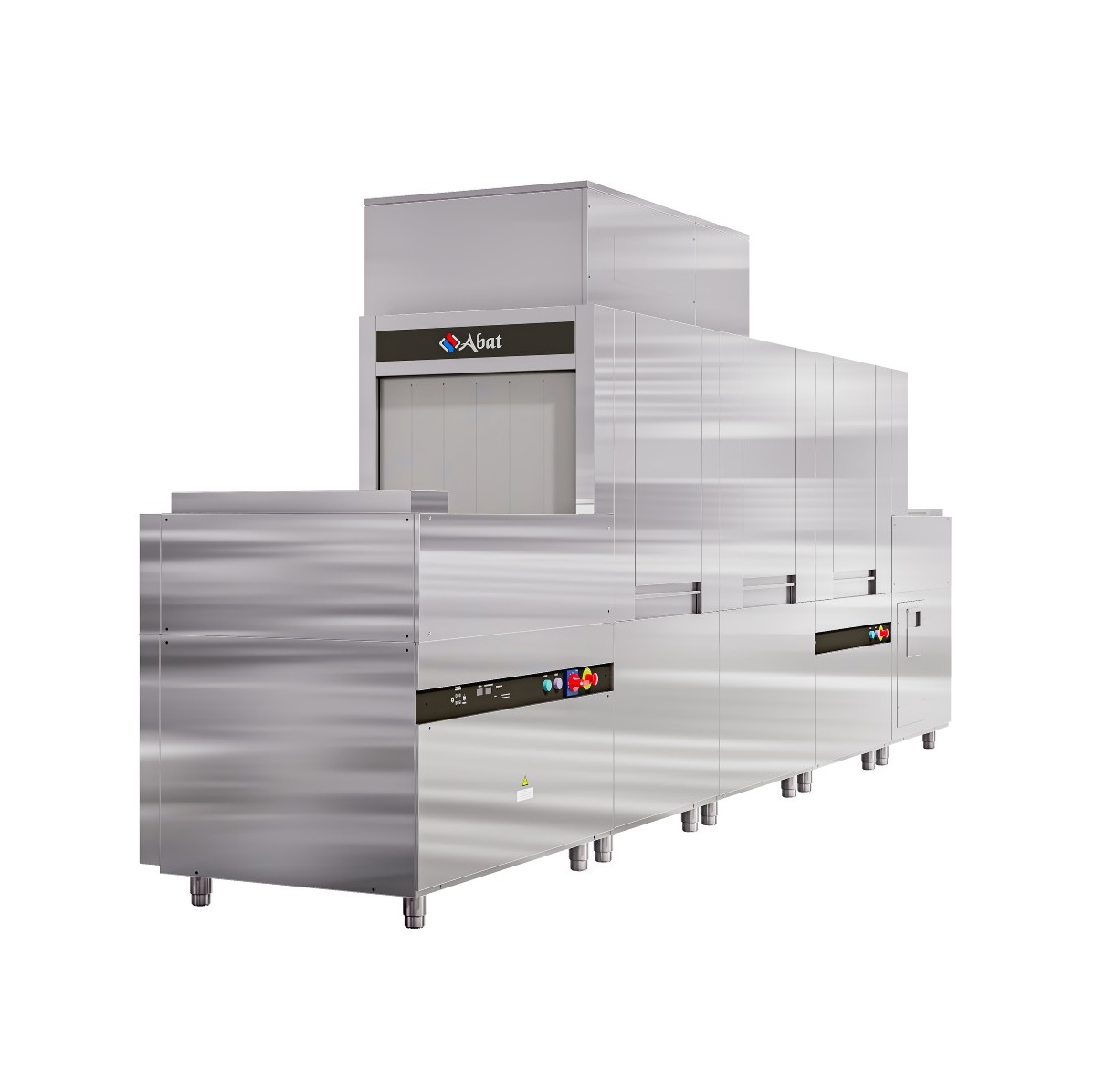 Машина посудомоечная тоннельная МПТ-2000К (левая)