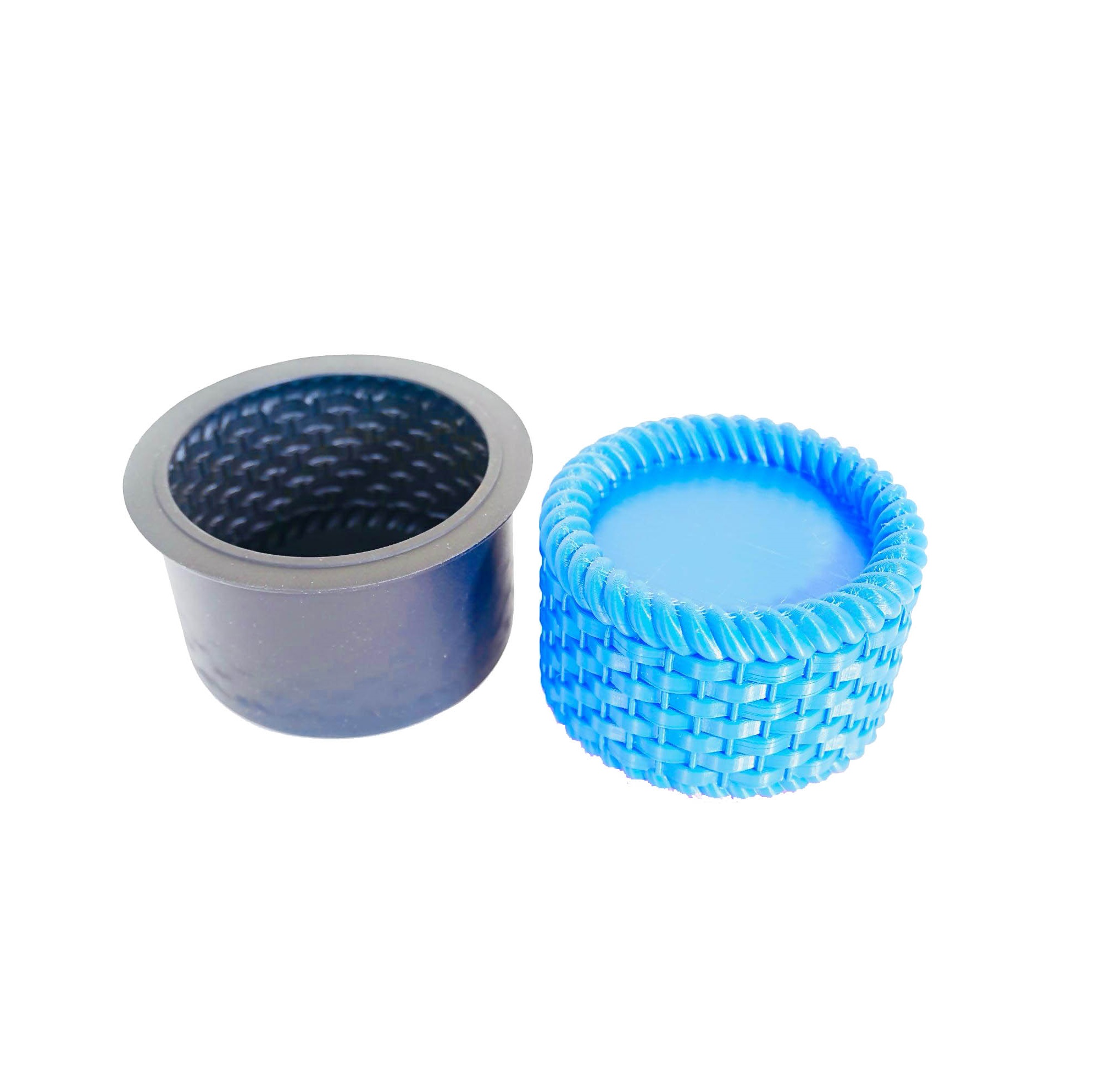 Форма силиконовая для торта Бенто Корзиночка d110мм h70мм