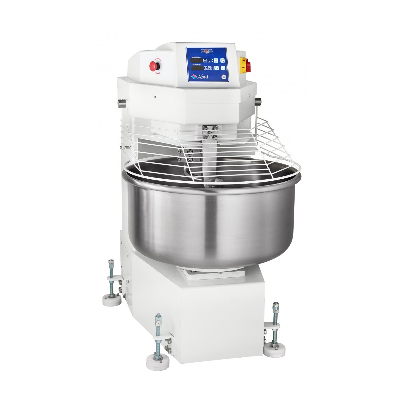 Тестомес спиральный 100л Abat ТМС-100НН-2П
