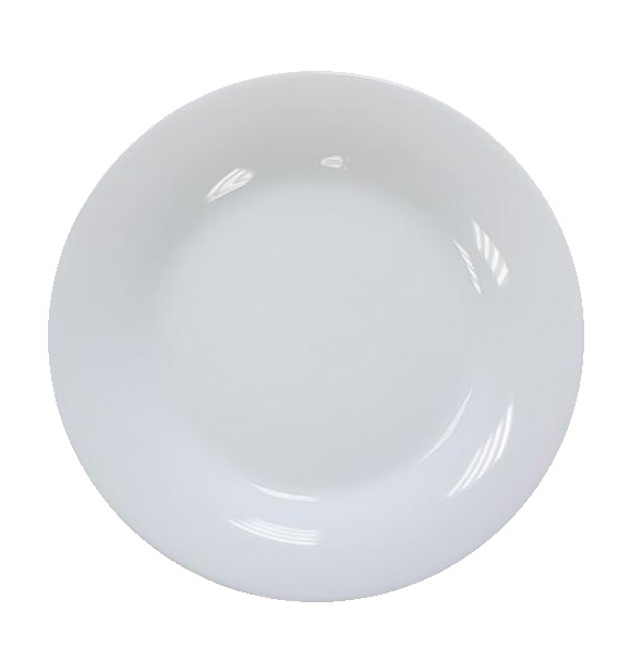 Тарелка 230 мм стеклокерамика мелка гладкий край
