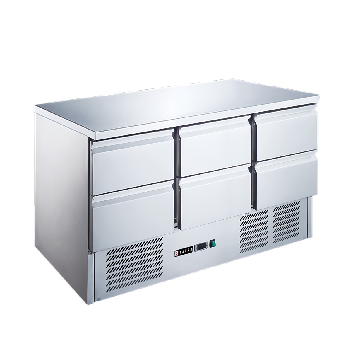 Стол холодильный TRTGNLD6 TN 1365x700x876мм 6 ящиков, +2...+8°С