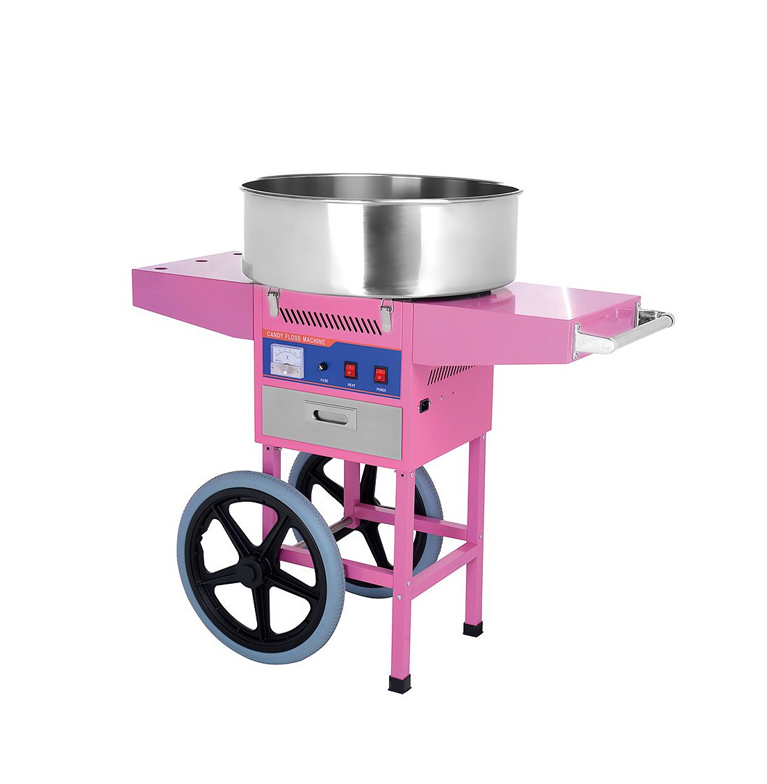 Аппарат "Сахарная вата" на тележке HEC-03C ROSSO