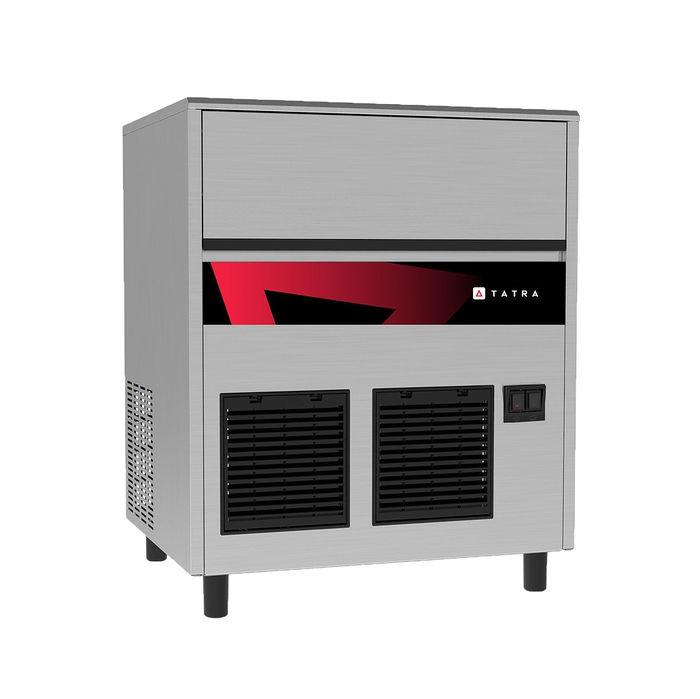 Льдогенератор TATRA TIM 6640C лед кубик гурме, подкл. к воде, 66 кг/сут, бункер 40кг