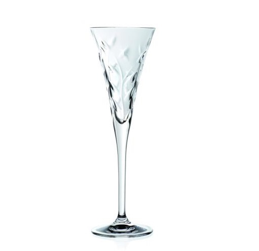 Бокал для шампанского флюте 120мл RCR Style Laurus хрусталь