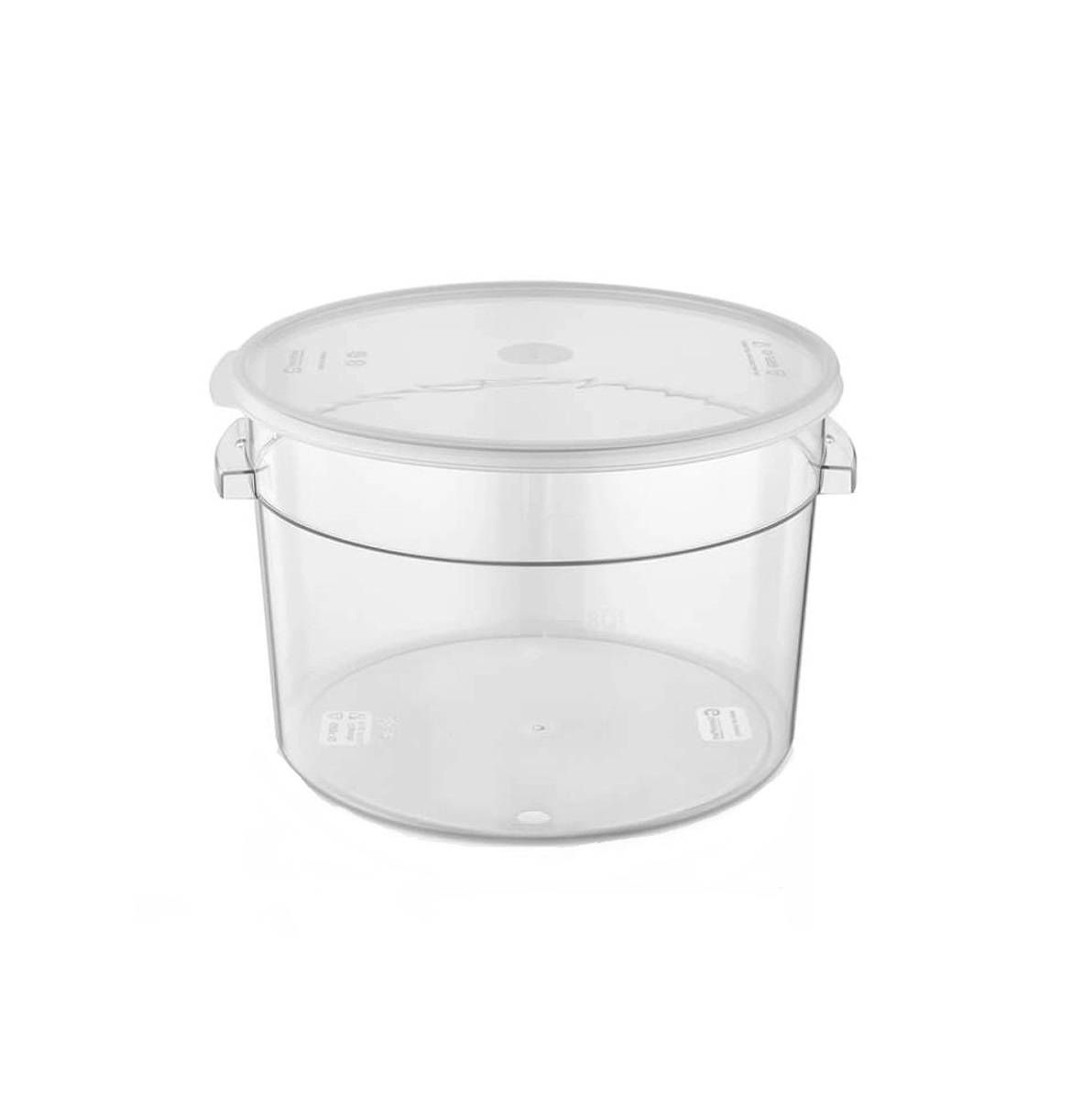 Контейнер для продуктов 2,1л с мерной шкалой БЕЗ КРЫШКИ, полипропилен