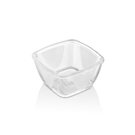 Соусник 100мл 70х70мм h35мм поликарбонат прозрачный