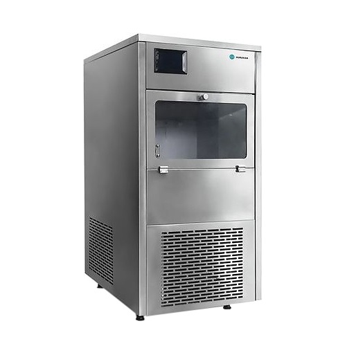 Льдогенератор HKN-MAR100 для чешуйчатого льда, 100кг/сут, бункер 30кг, подкл. к воде