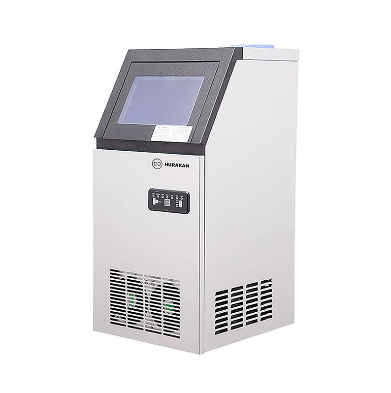 Льдогенератор HKN-IMC40 для кубикового льда, 
40 кг/сут, бункер 13кг, подкл. к воде