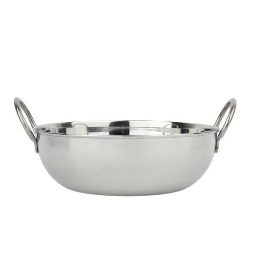 Сковорода порционная с 2 ручками d160мм нерж. сталь