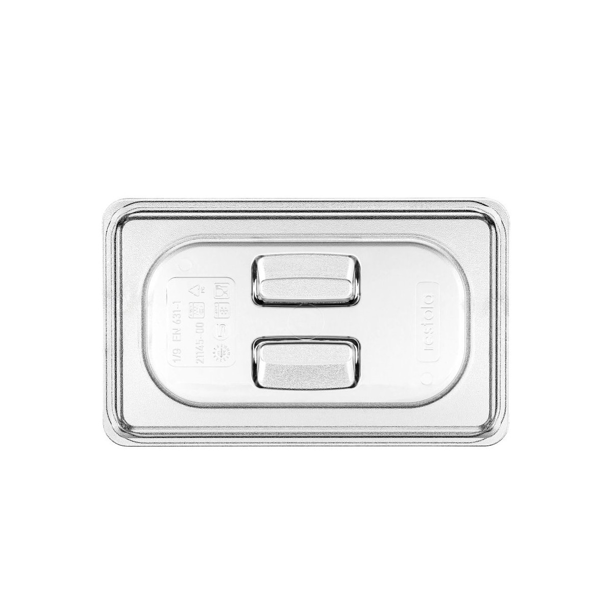 Крышка к гастроемкости 1/9 176х108мм поликарбонат