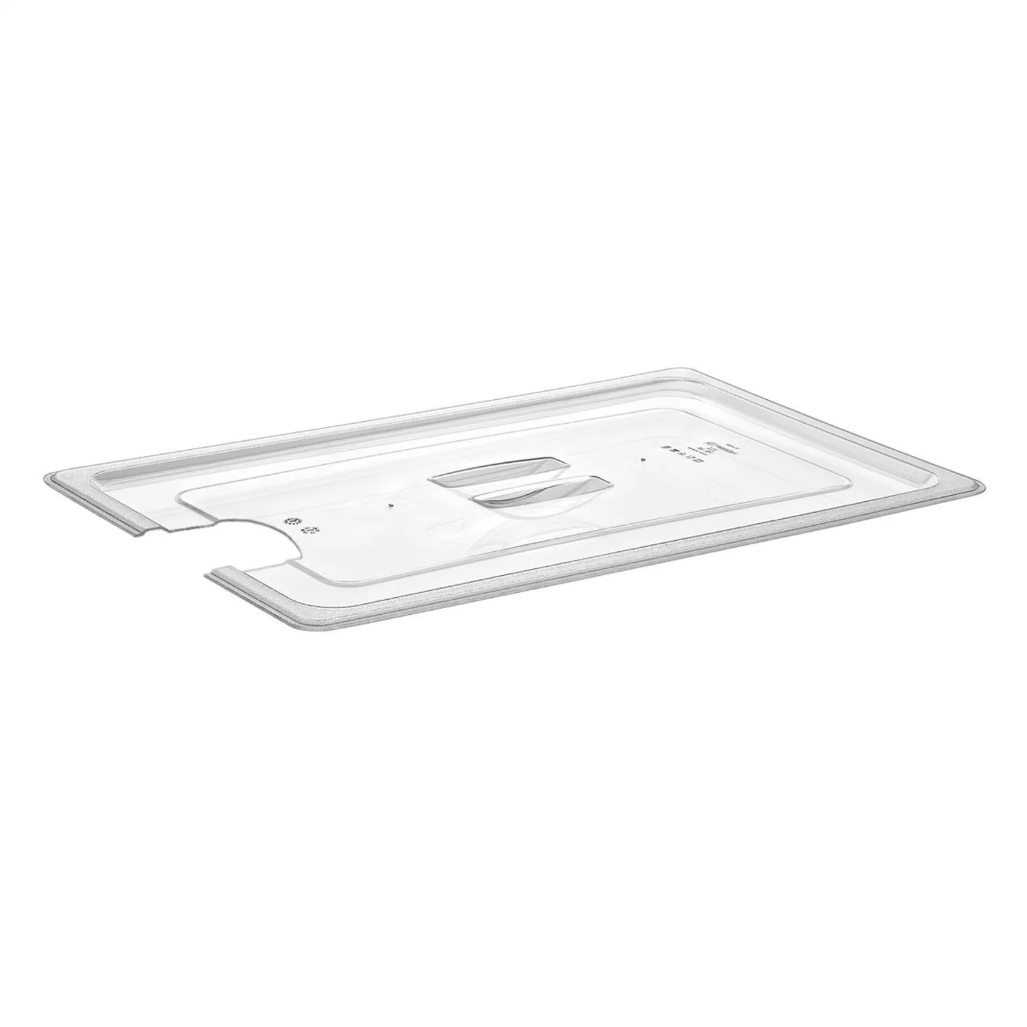 Крышка для гастроемкости GN 1/1 под Су-Вид полипропилен прозрачная
