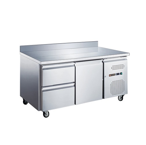 Стол холодильный TRTGN1D2 TN SB борт, дверь 2 ящика