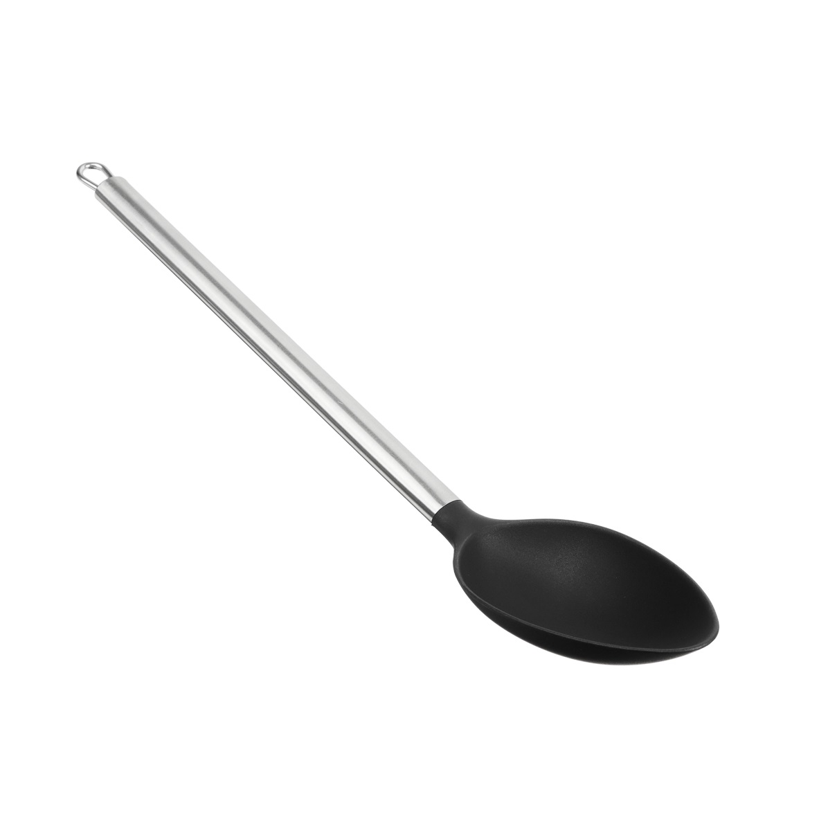 Ложка гарнирная 330мм нейлон, ручка н/ж сталь