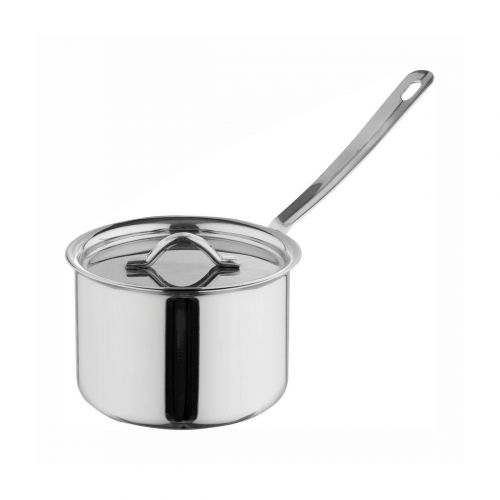 Сотейник порционный 250мл нержавеющая сталь, с крышкой