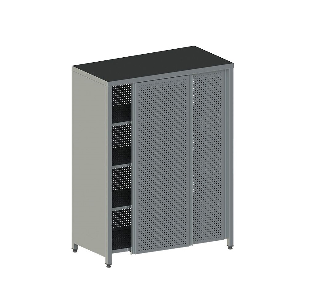 Шкаф кухонный для хлеба с дверьми-купе ШКХ-100/50