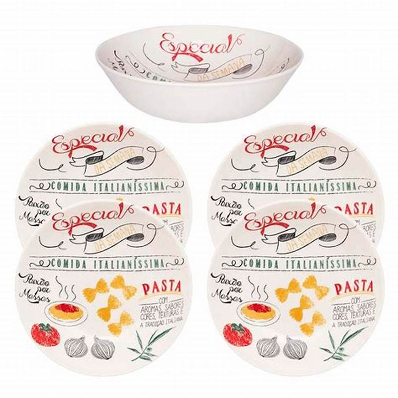 Набор посуды для пасты 5 предметов "Massa" Oxford фарфор