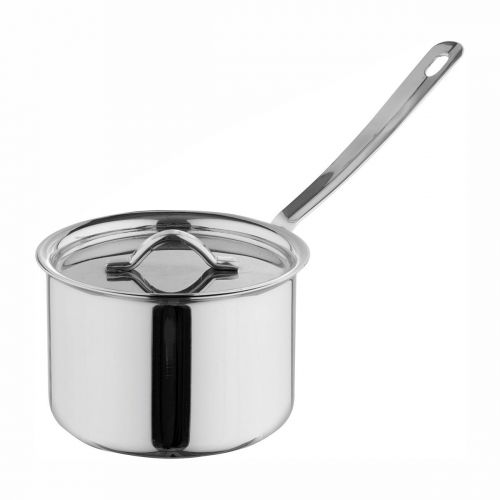 Сотейник порционный 110мл нержавеющая сталь, с крышкой