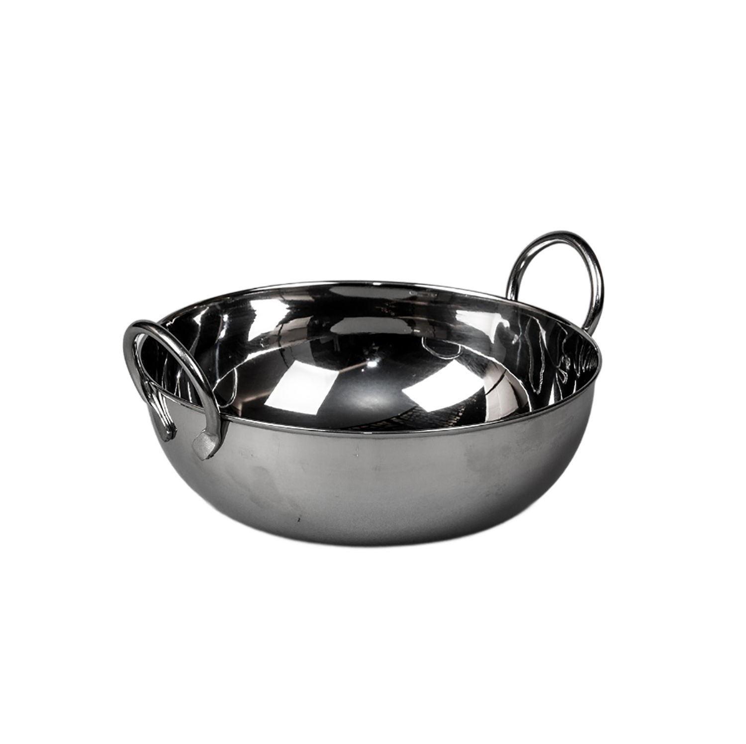 Сковорода Вок Wok порционная с 2-я ручками нерж. сталь d175мм